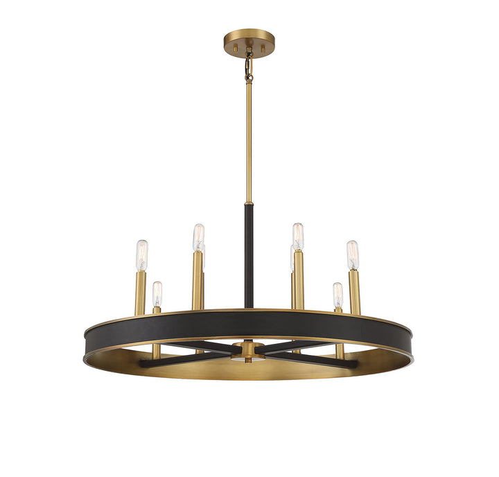 Savoy House Chaucer 1-1716-8-322 Chandelier Light - Warm Brass