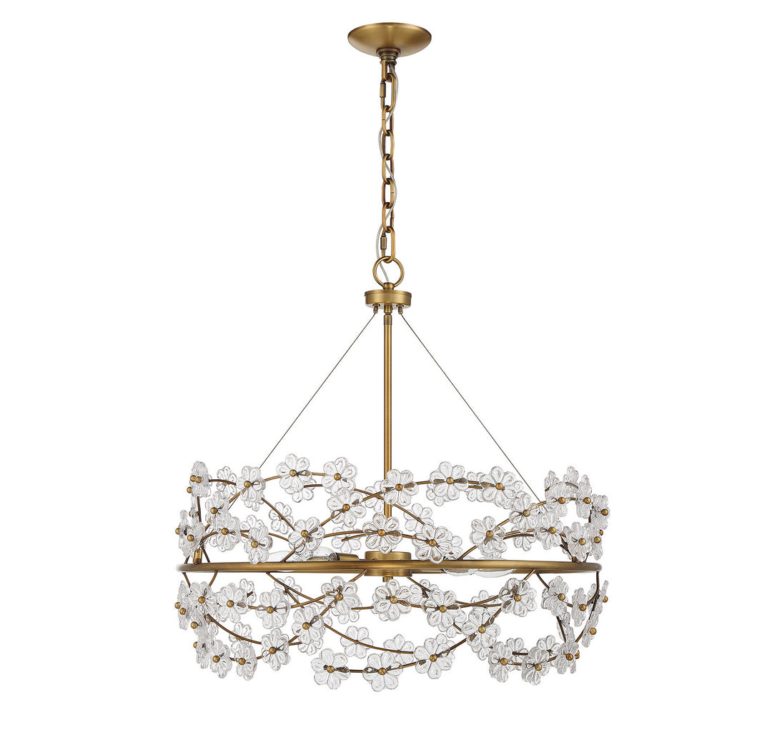 Savoy House Camille 1-1727-5-322 Chandelier Light - Warm Brass