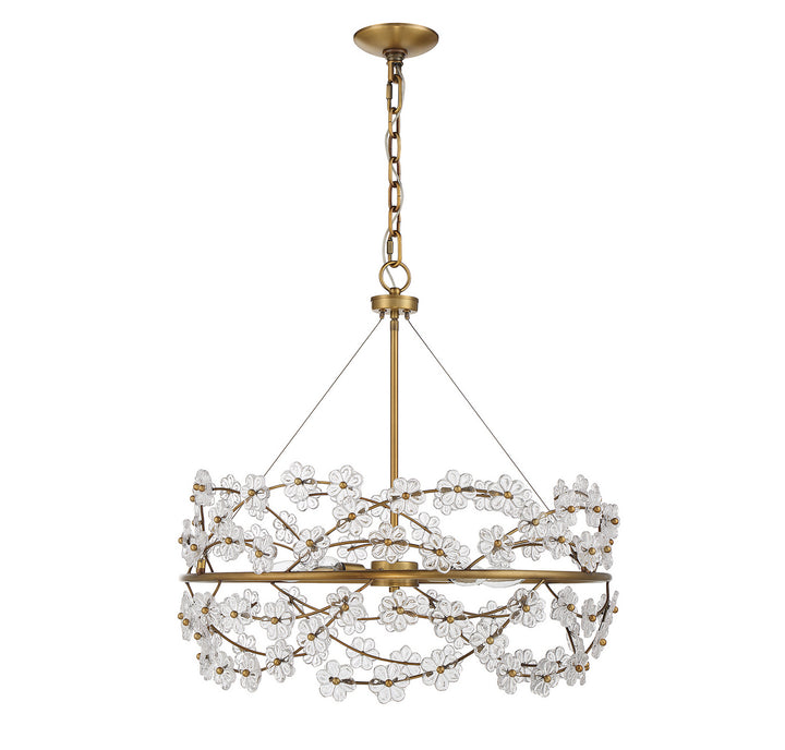 Savoy House Camille 1-1727-5-322 Chandelier Light - Warm Brass