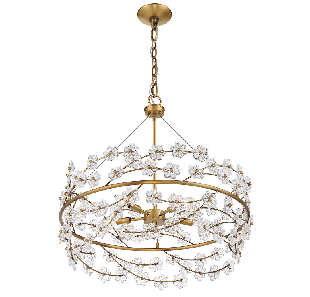 Savoy House Camille 1-1727-5-322 Chandelier Light - Warm Brass