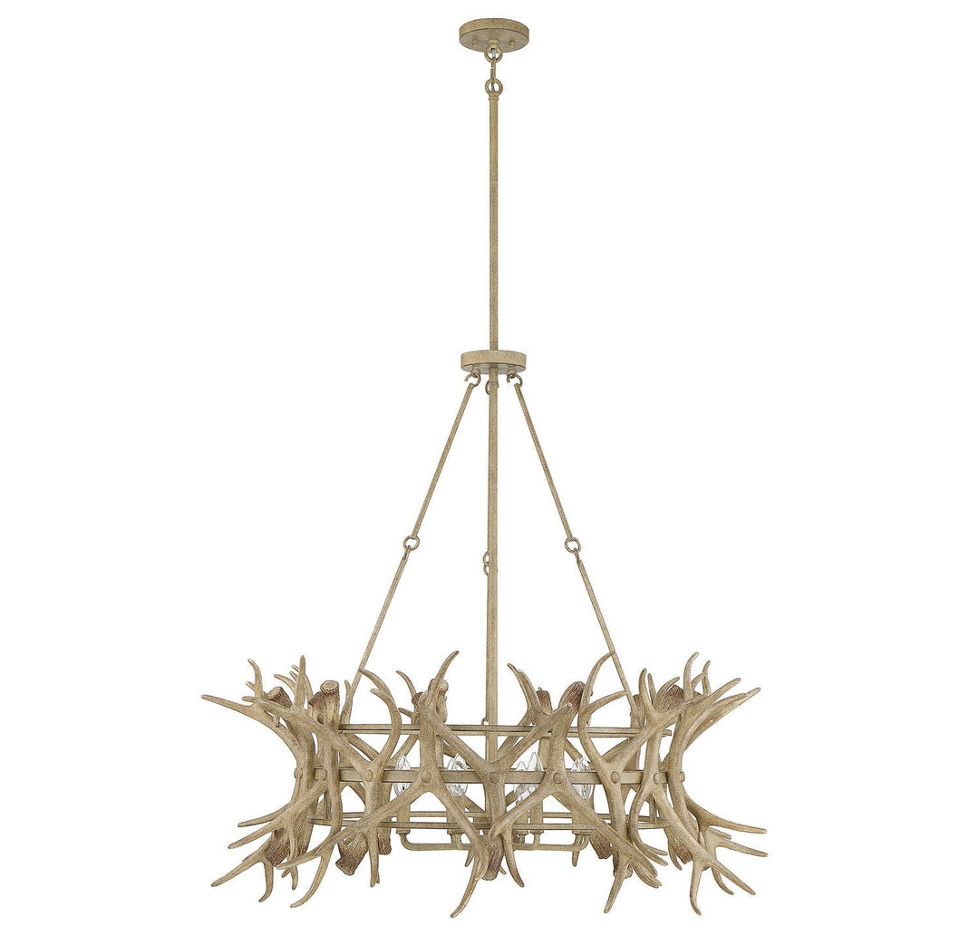 Savoy House Daniels 1-1760-8-198 Chandelier Light - Natural Antler