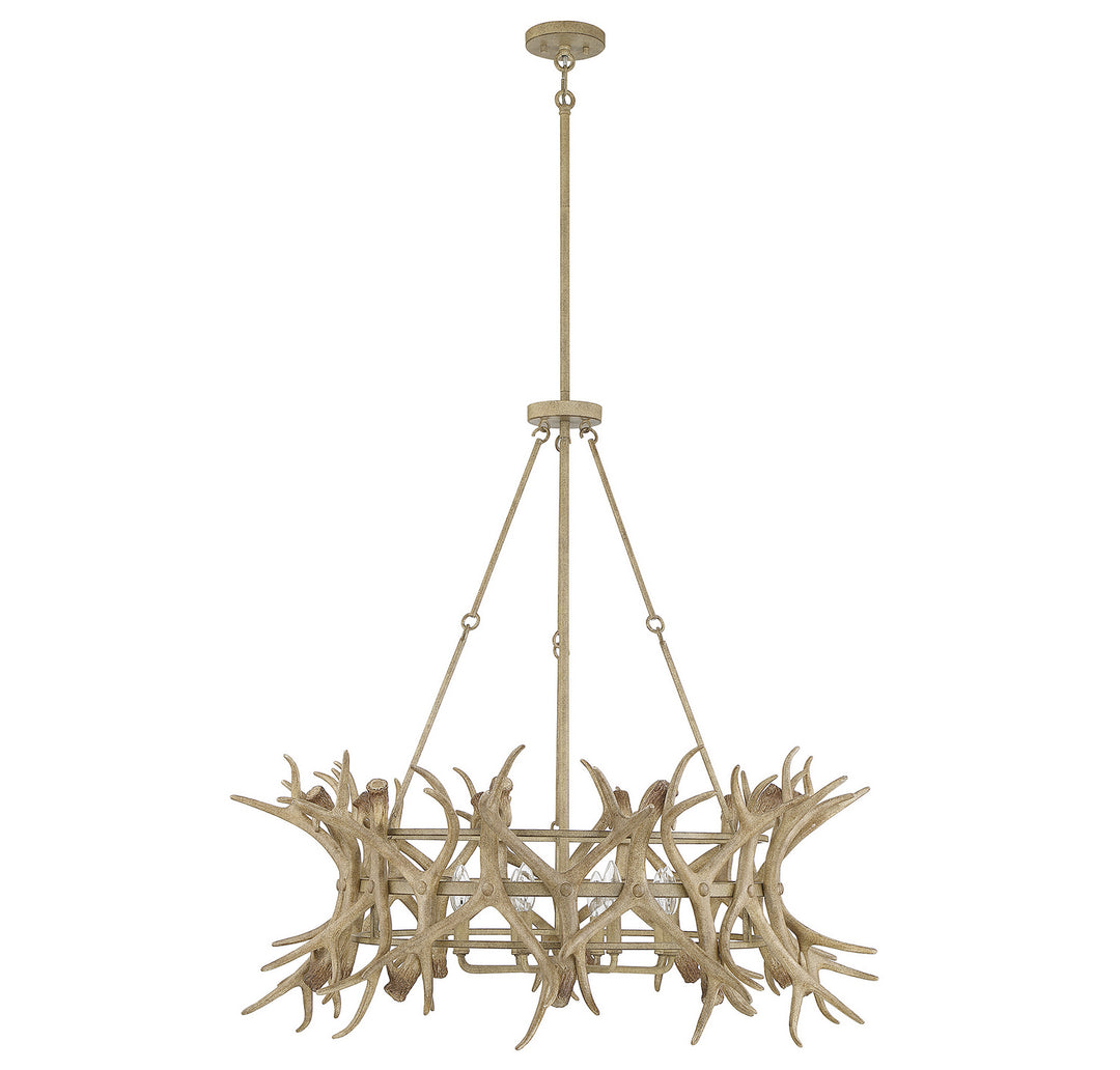 Savoy House Daniels 1-1760-8-198 Chandelier Light - Natural Antler