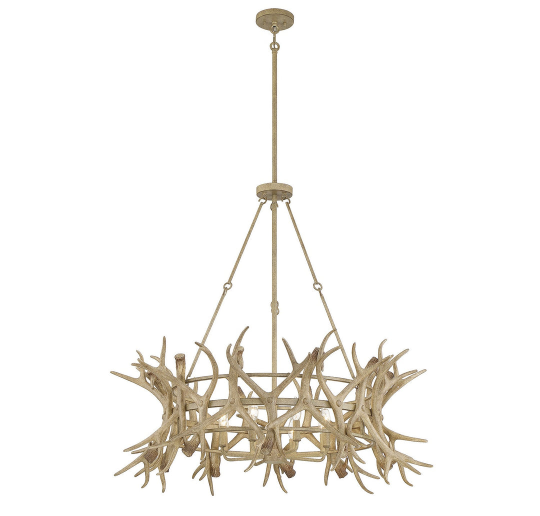 Savoy House Daniels 1-1760-8-198 Chandelier Light - Natural Antler