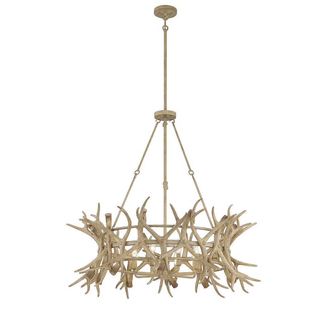 Savoy House Daniels 1-1760-8-198 Chandelier Light - Natural Antler