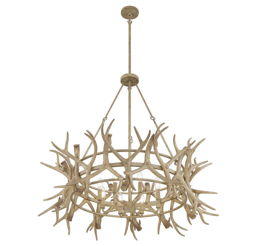 Savoy House Daniels 1-1760-8-198 Chandelier Light - Natural Antler
