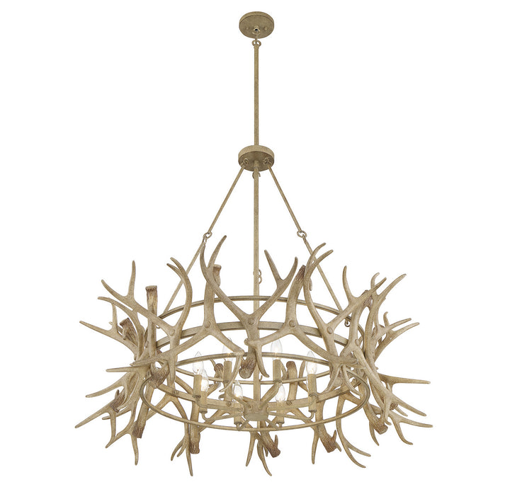Savoy House Daniels 1-1760-8-198 Chandelier Light - Natural Antler