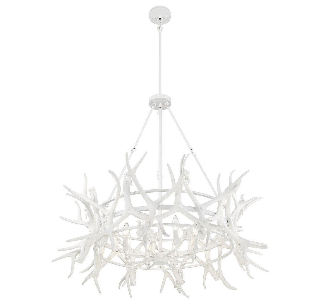 Savoy House Daniels 1-1760-8-80 Chandelier Light - Matte White