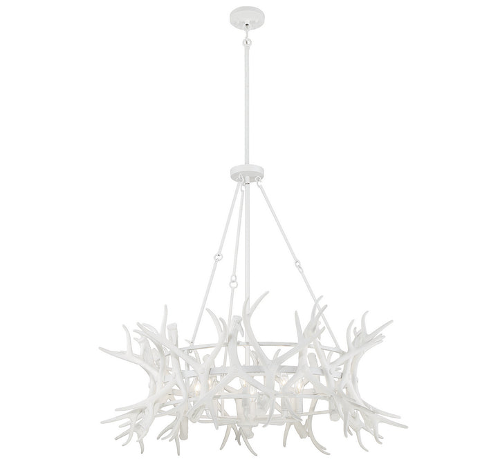 Savoy House Daniels 1-1760-8-80 Chandelier Light - Matte White