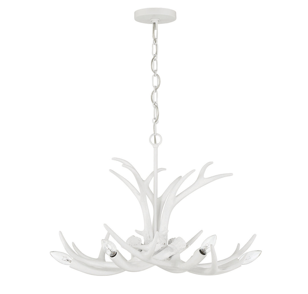 Savoy House Daniels 1-1761-6-80 Chandelier Light - Matte White