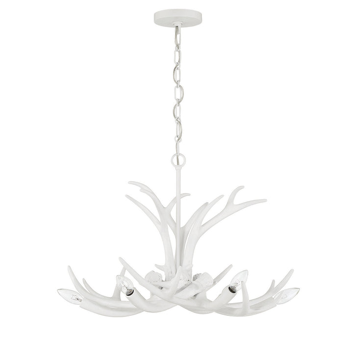 Savoy House Daniels 1-1761-6-80 Chandelier Light - Matte White