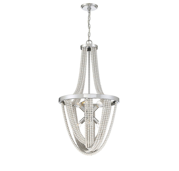 Savoy House Contessa 1-1765-6-110 Chandelier Light - Polished Chrome