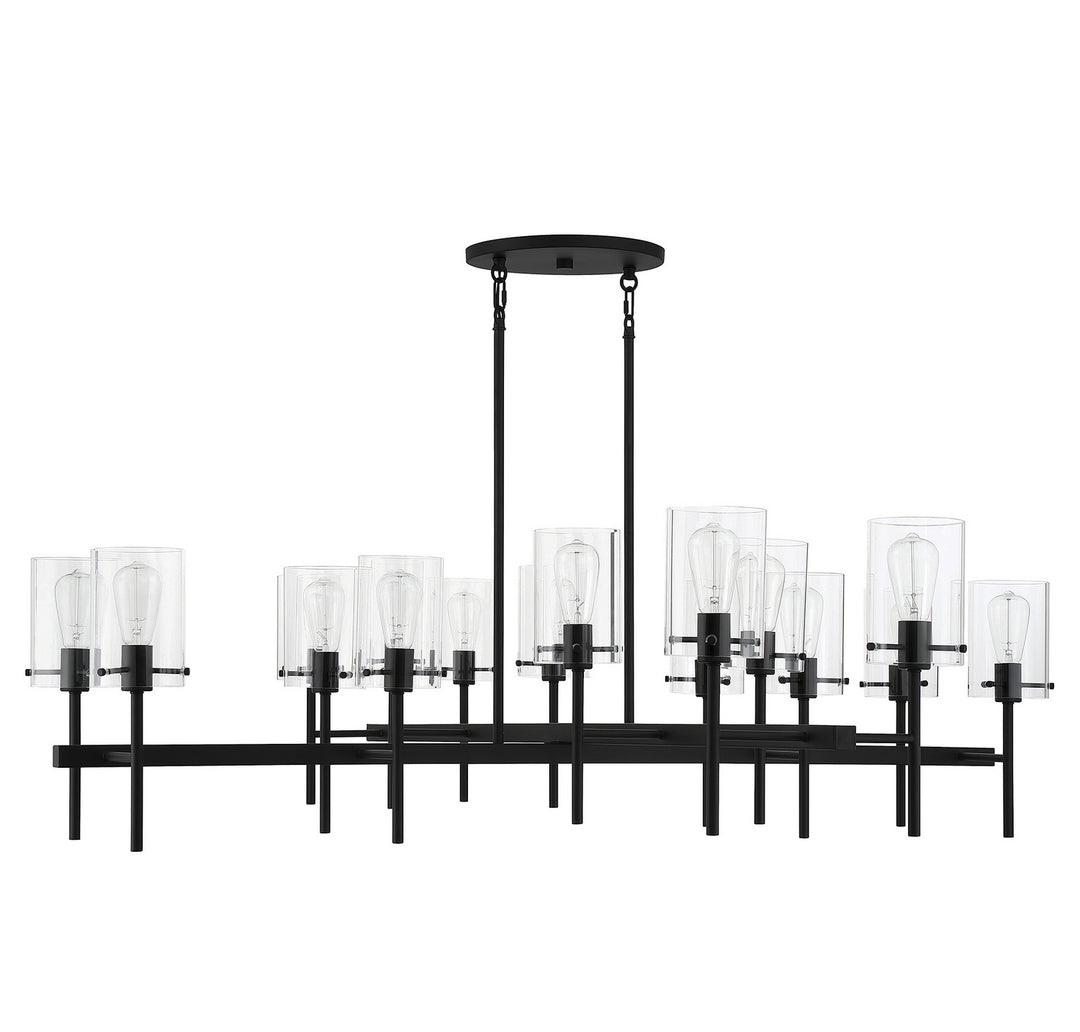 Savoy House Vista 1-1800-16-89 Pendant Light - Matte Black