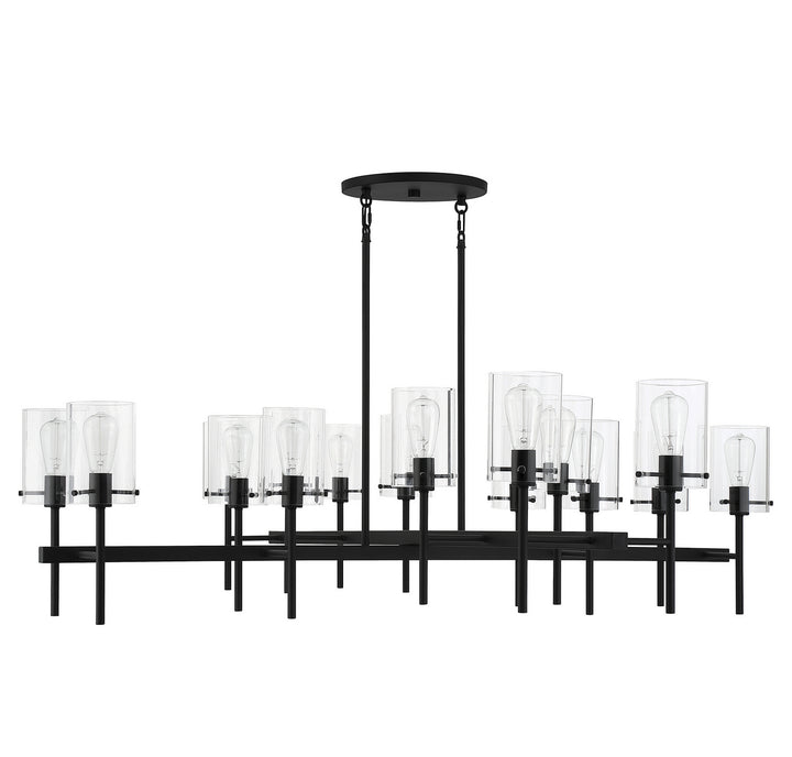 Savoy House Vista 1-1800-16-89 Pendant Light - Matte Black