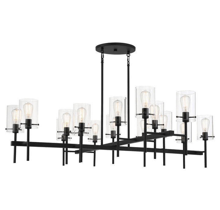 Savoy House Vista 1-1800-16-89 Pendant Light - Matte Black