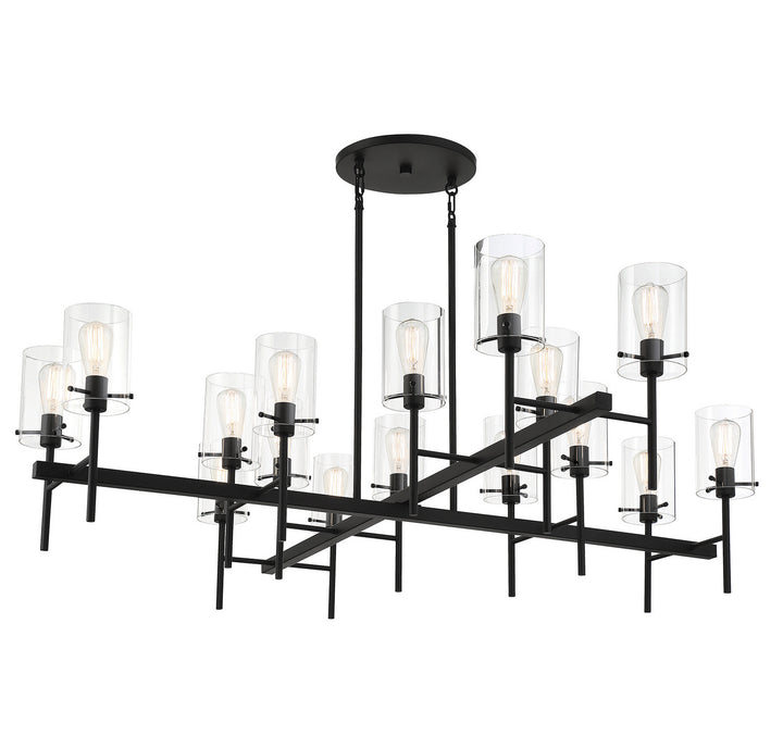 Savoy House Vista 1-1800-16-89 Pendant Light - Matte Black