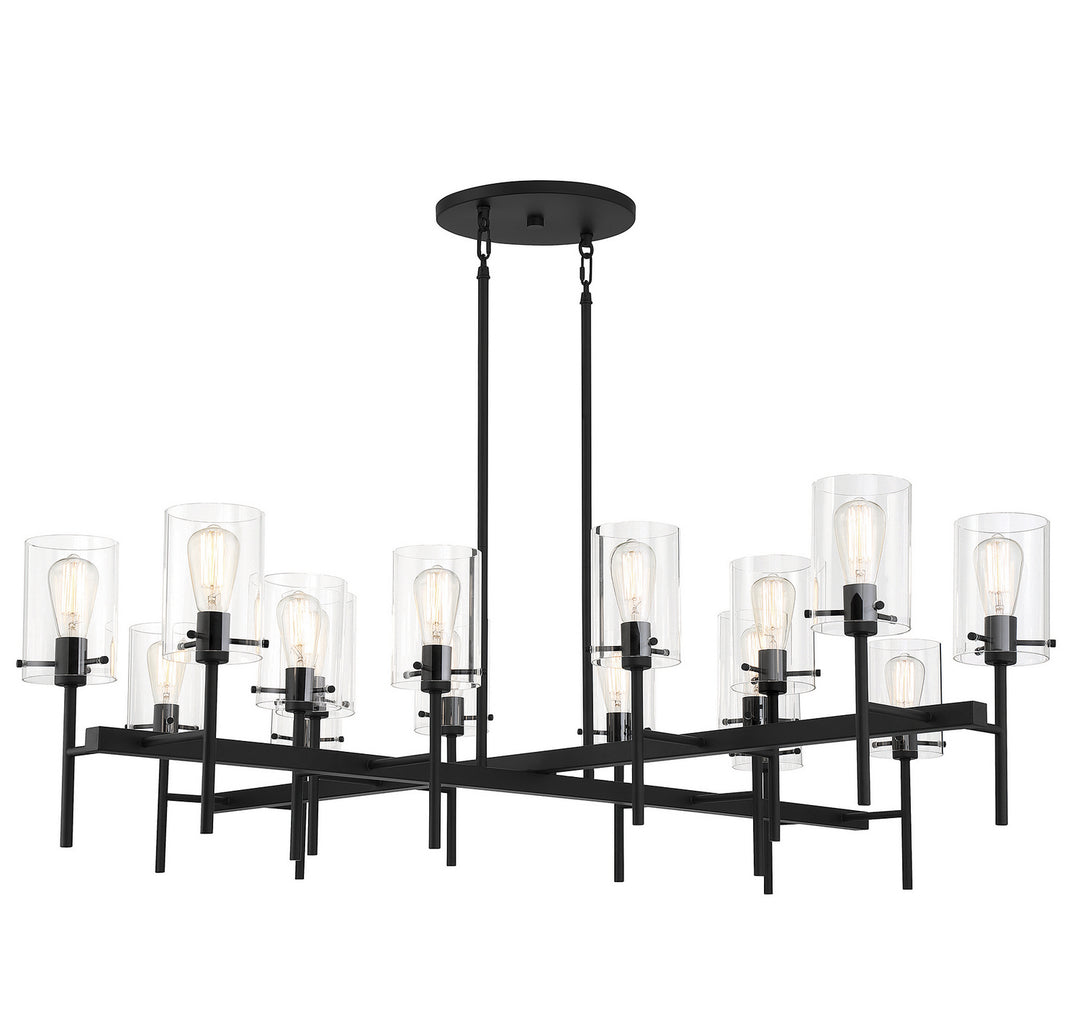 Savoy House Vista 1-1800-16-89 Pendant Light - Matte Black