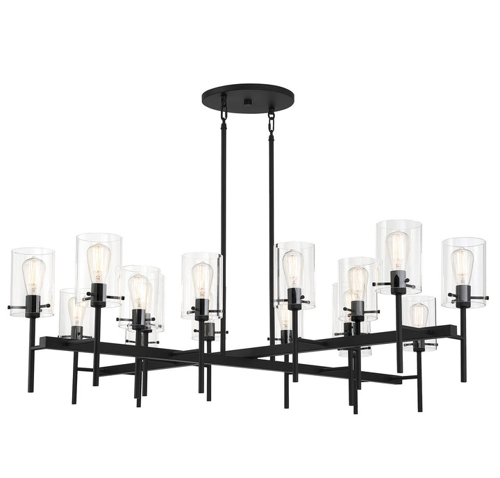 Savoy House Vista 1-1800-16-89 Pendant Light - Matte Black