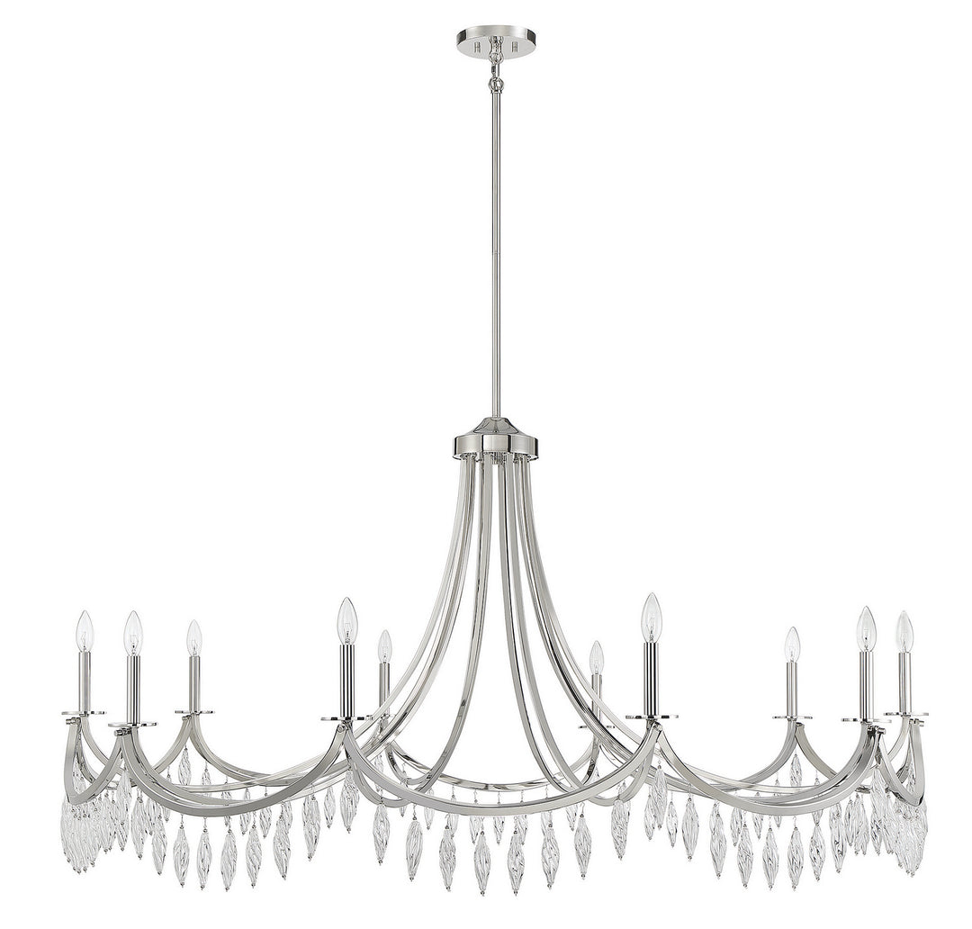 Savoy House Kameron 1-1805-10-109 Chandelier Light - Polished Nickel