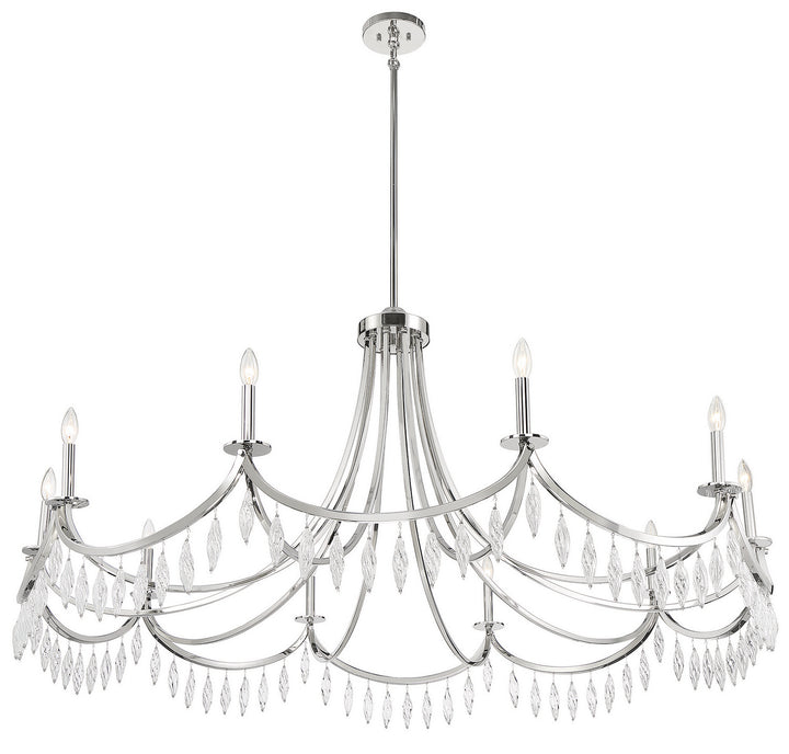 Savoy House Kameron 1-1805-10-109 Chandelier Light - Polished Nickel