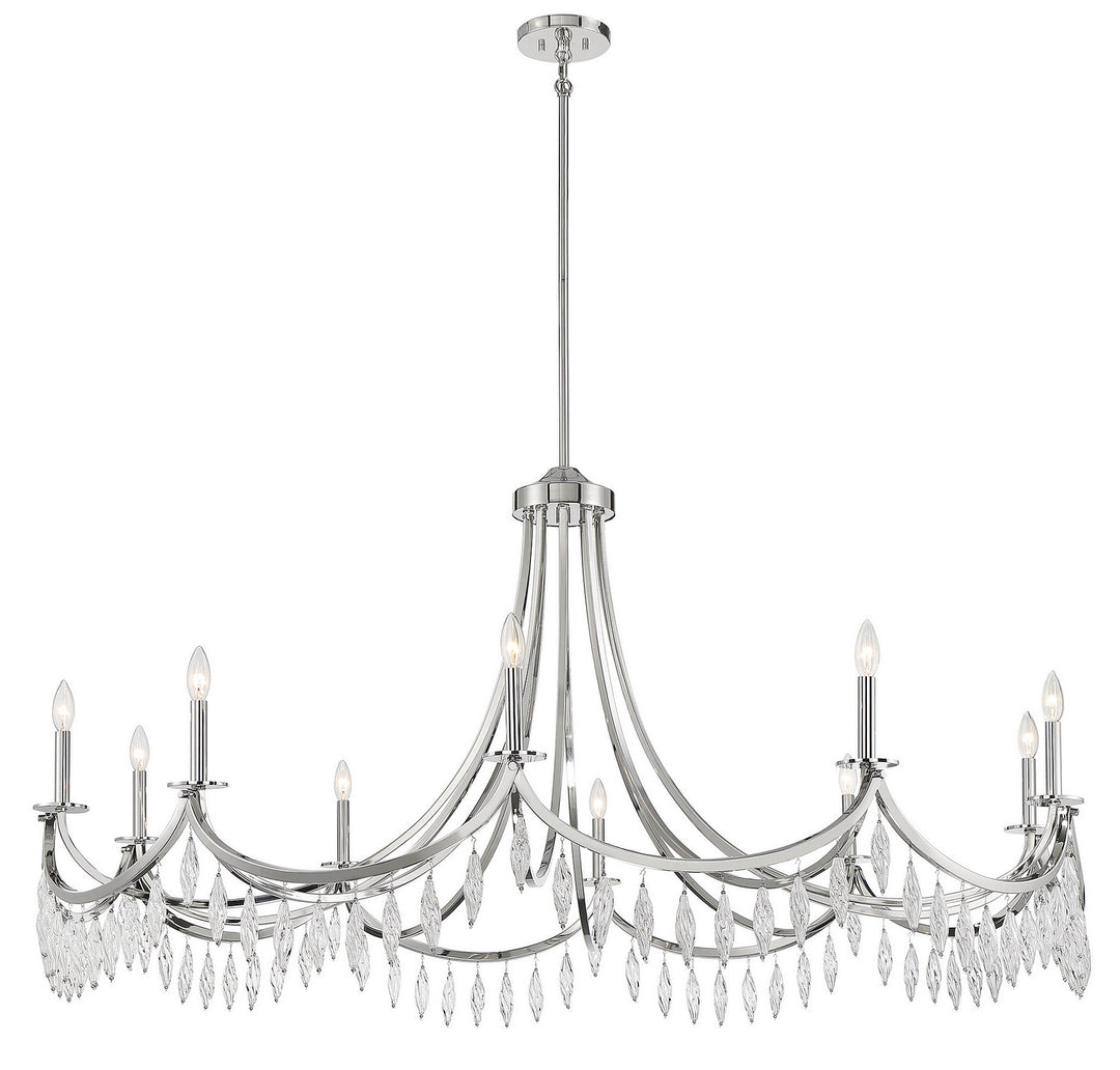 Savoy House Kameron 1-1805-10-109 Chandelier Light - Polished Nickel
