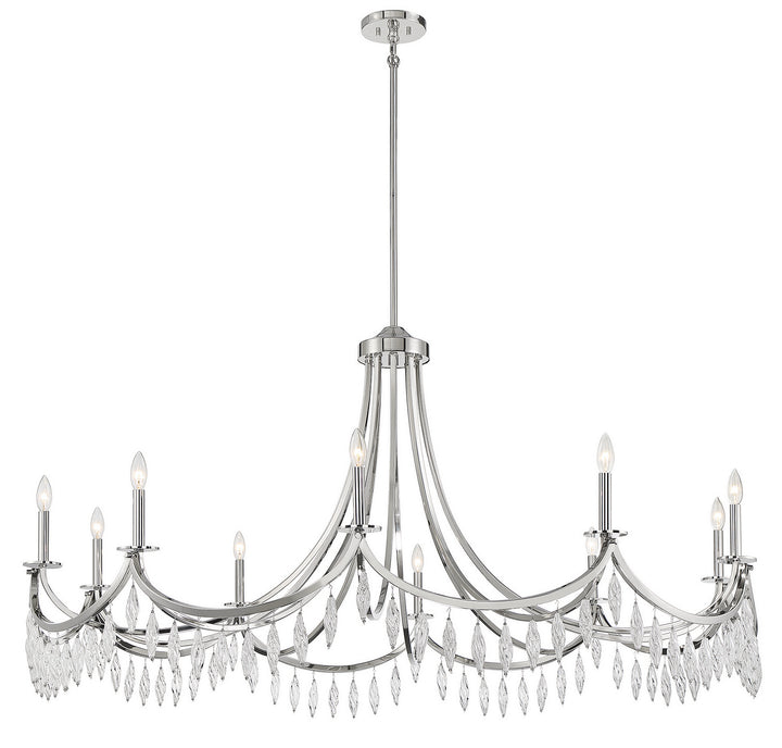 Savoy House Kameron 1-1805-10-109 Chandelier Light - Polished Nickel