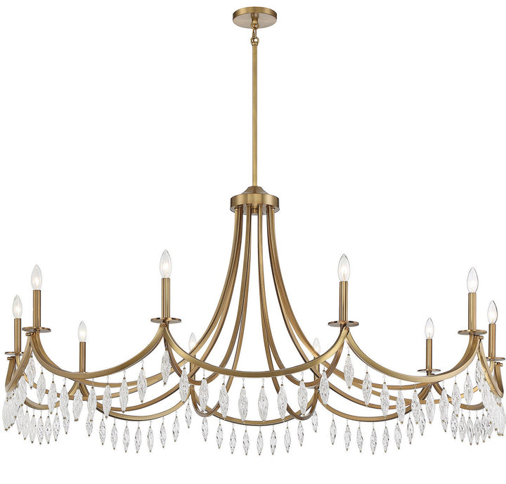 Savoy House Kameron 1-1805-10-322 Chandelier Light - Warm Brass