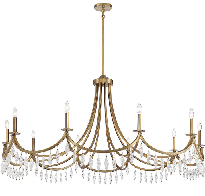 Savoy House Kameron 1-1805-10-322 Chandelier Light - Warm Brass
