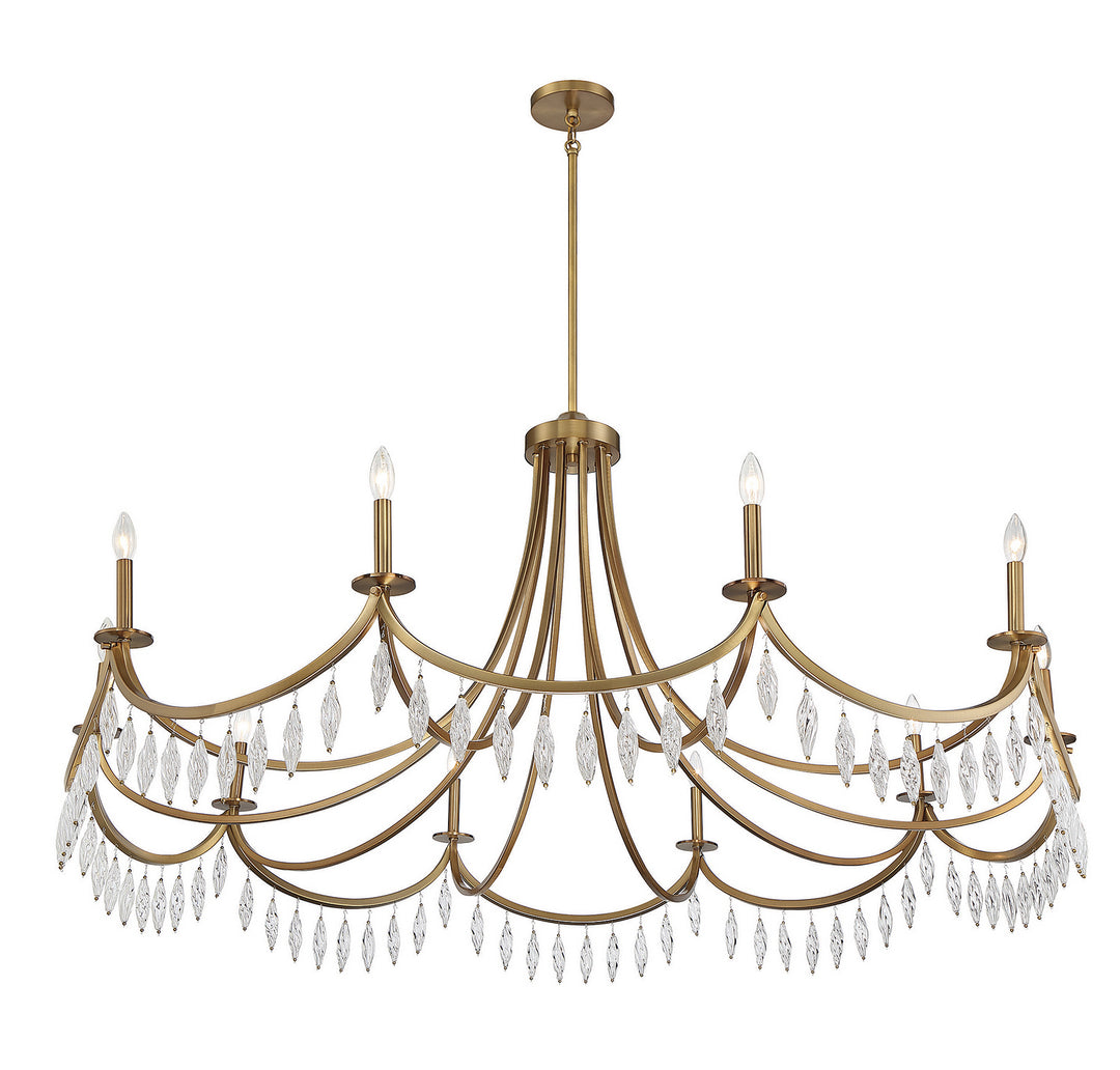 Savoy House Kameron 1-1805-10-322 Chandelier Light - Warm Brass