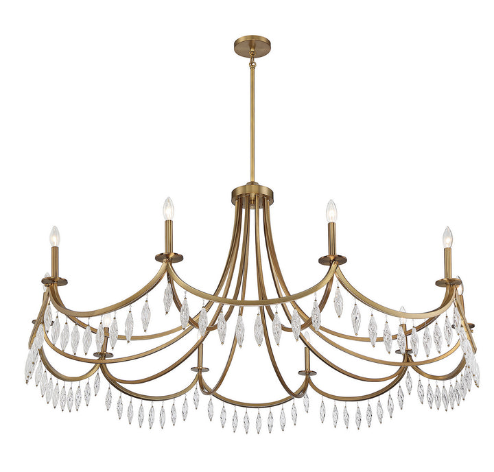 Savoy House Kameron 1-1805-10-322 Chandelier Light - Warm Brass