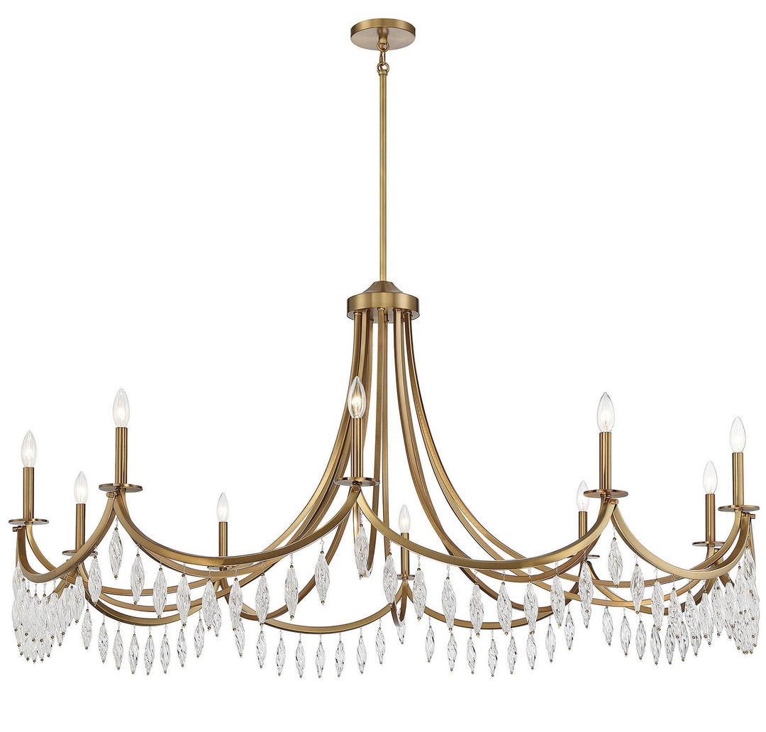 Savoy House Kameron 1-1805-10-322 Chandelier Light - Warm Brass