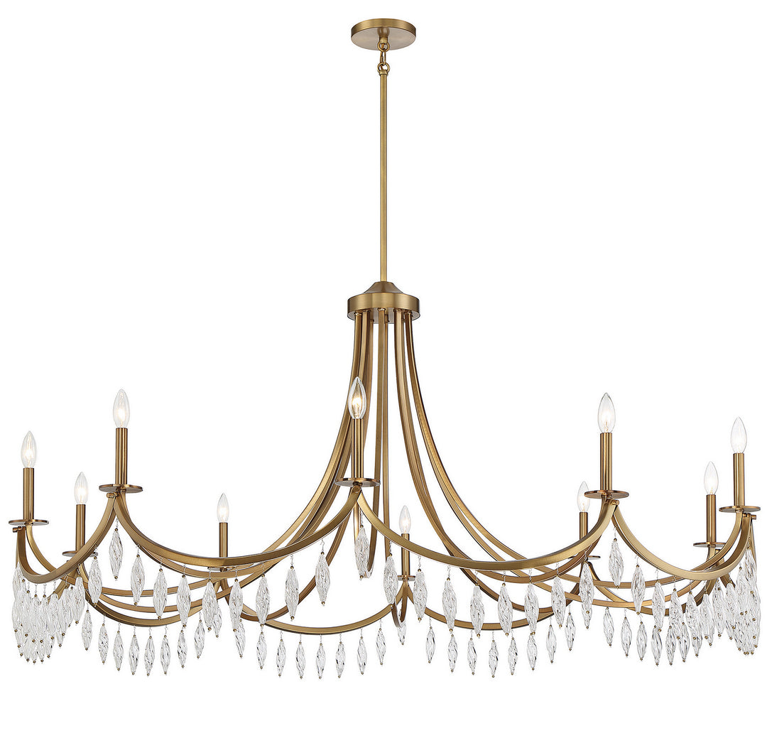 Savoy House Kameron 1-1805-10-322 Chandelier Light - Warm Brass