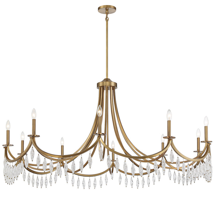 Savoy House Kameron 1-1805-10-322 Chandelier Light - Warm Brass