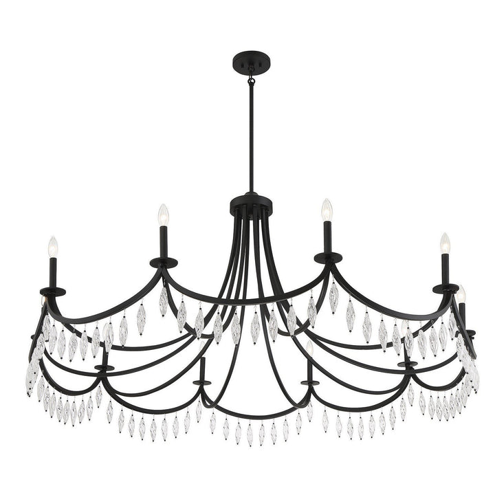 Savoy House Kameron 1-1805-10-89 Chandelier Light - Matte Black