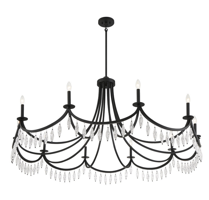 Savoy House Kameron 1-1805-10-89 Chandelier Light - Matte Black