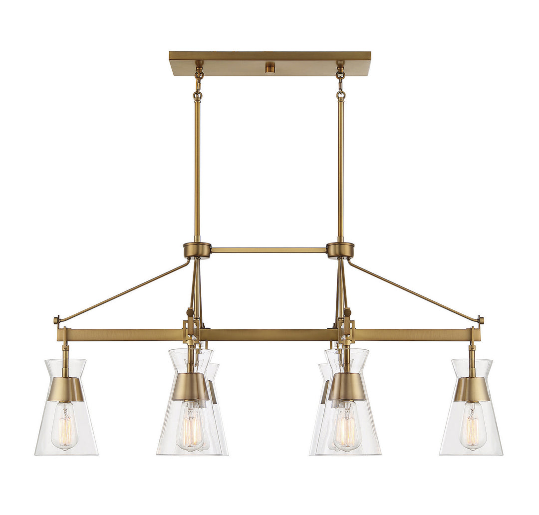 Savoy House Lakewood 1-1833-6-322 Pendant Light - Warm Brass