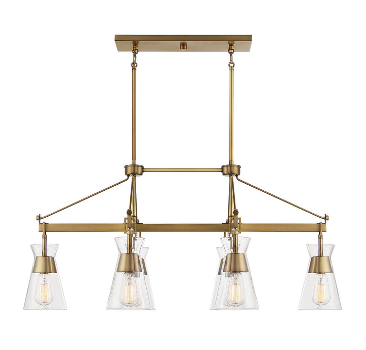 Savoy House Lakewood 1-1833-6-322 Pendant Light - Warm Brass