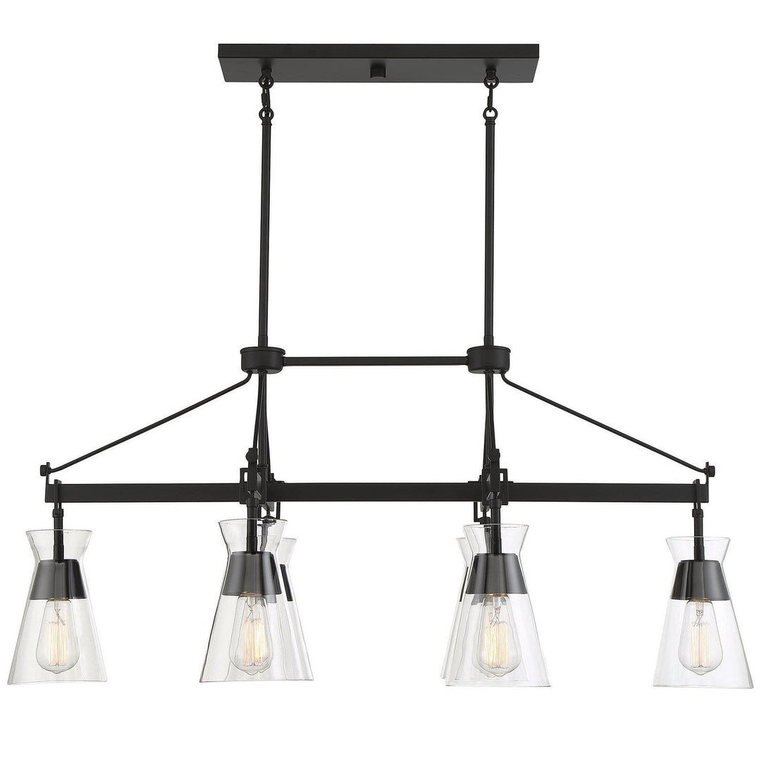 Savoy House Lakewood 1-1833-6-89 Pendant Light - Matte Black