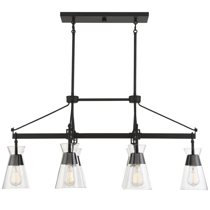 Savoy House Lakewood 1-1833-6-89 Pendant Light - Matte Black