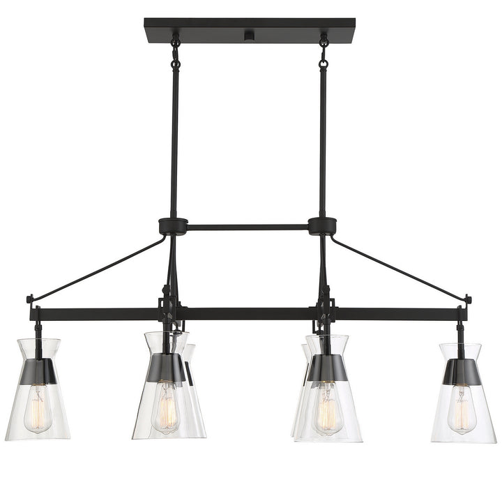 Savoy House Lakewood 1-1833-6-89 Pendant Light - Matte Black
