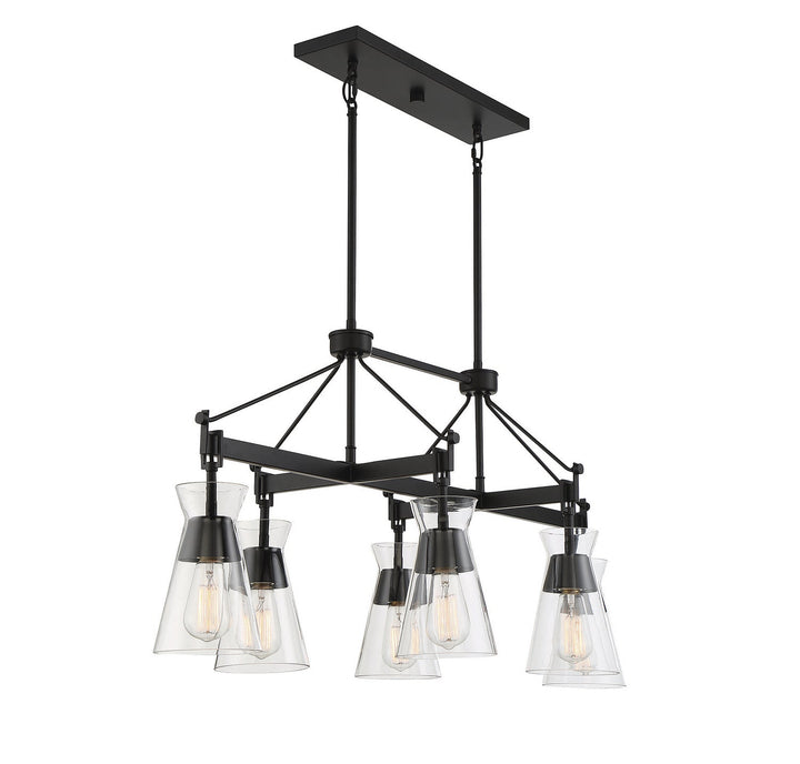 Savoy House Lakewood 1-1833-6-89 Pendant Light - Matte Black