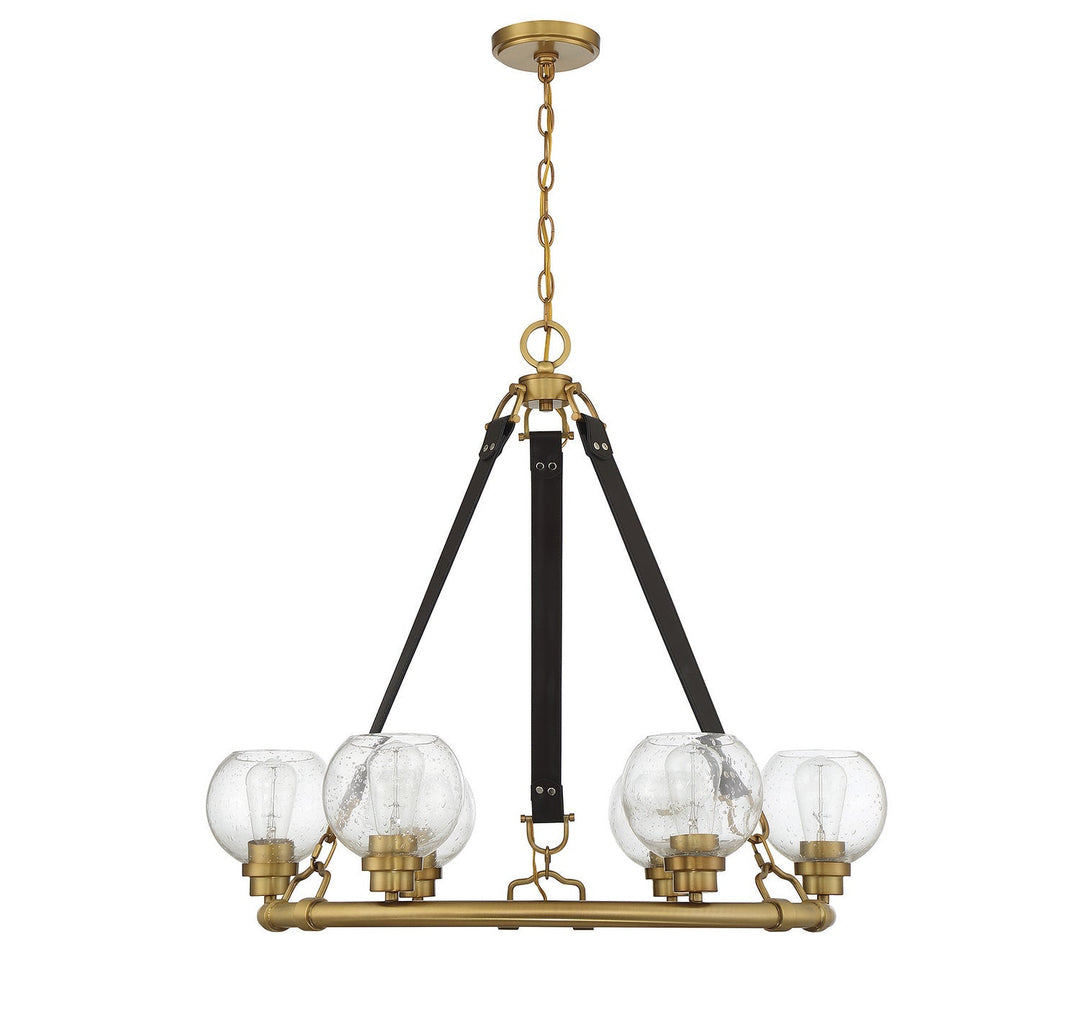 Savoy House Bozeman 1-1838-6-322 Chandelier Light - Warm Brass