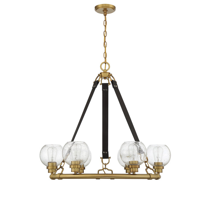 Savoy House Bozeman 1-1838-6-322 Chandelier Light - Warm Brass