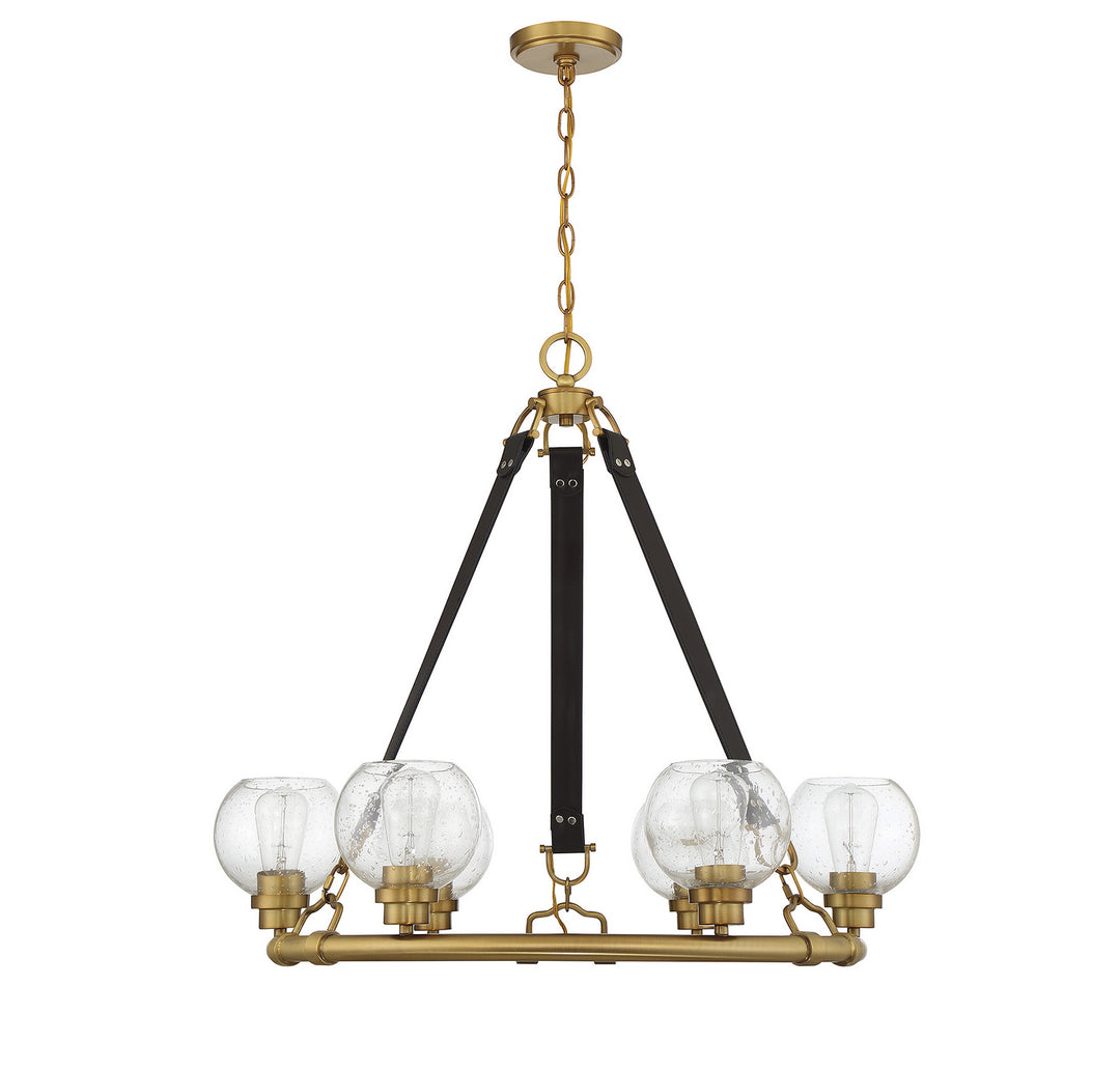Savoy House Bozeman 1-1838-6-322 Chandelier Light - Warm Brass