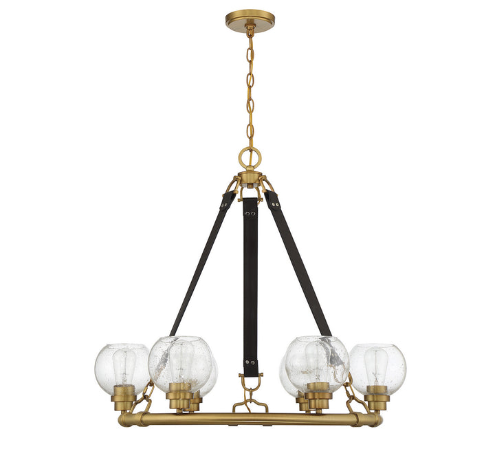 Savoy House Bozeman 1-1838-6-322 Chandelier Light - Warm Brass
