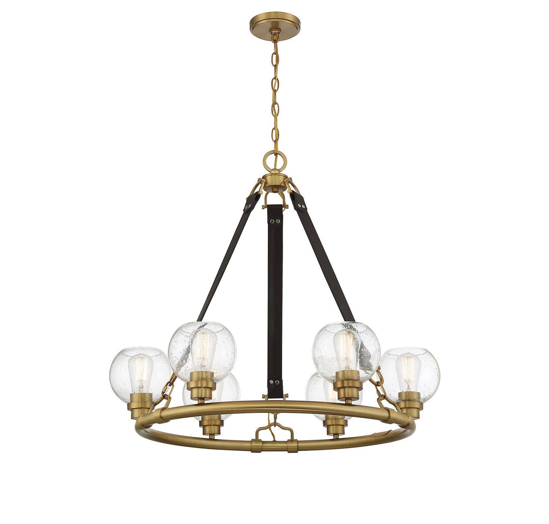 Savoy House Bozeman 1-1838-6-322 Chandelier Light - Warm Brass