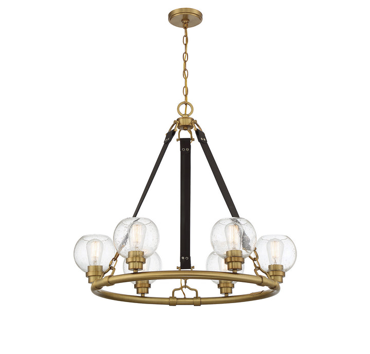 Savoy House Bozeman 1-1838-6-322 Chandelier Light - Warm Brass
