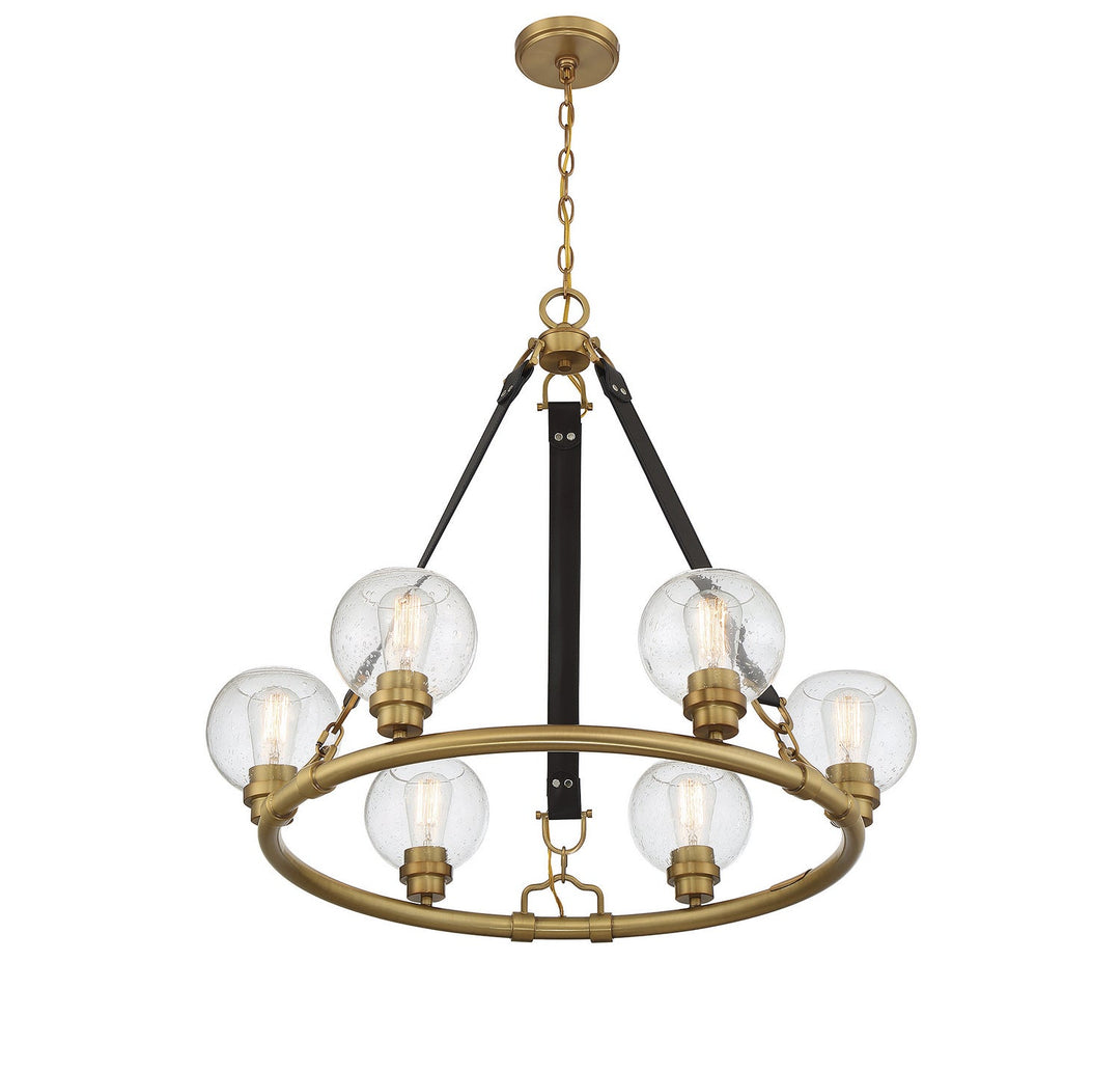 Savoy House Bozeman 1-1838-6-322 Chandelier Light - Warm Brass