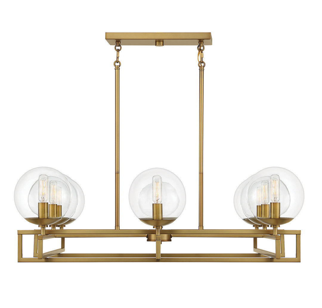 Savoy House Crosby 1-1861-8-322 Chandelier Light - Warm Brass