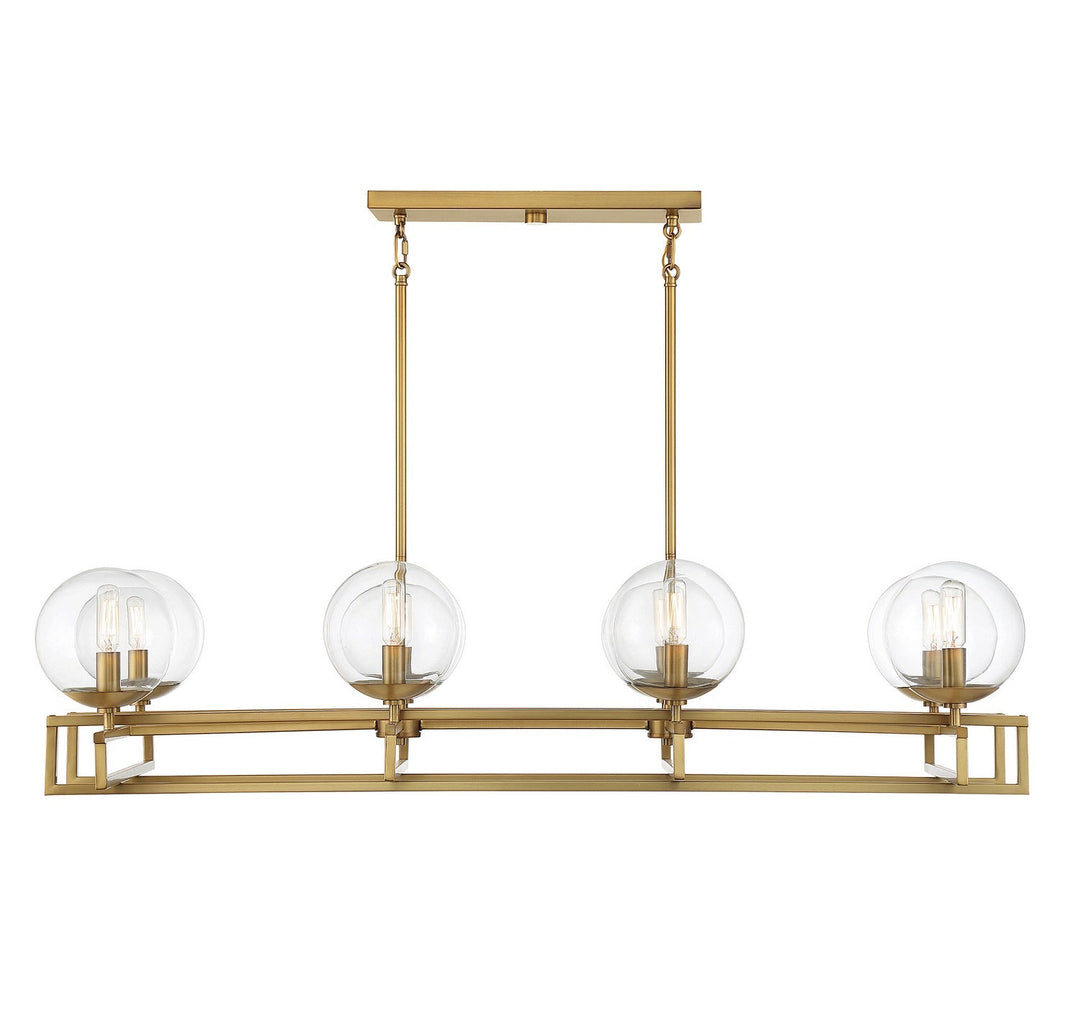 Savoy House Crosby 1-1862-8-322 Chandelier Light - Warm Brass