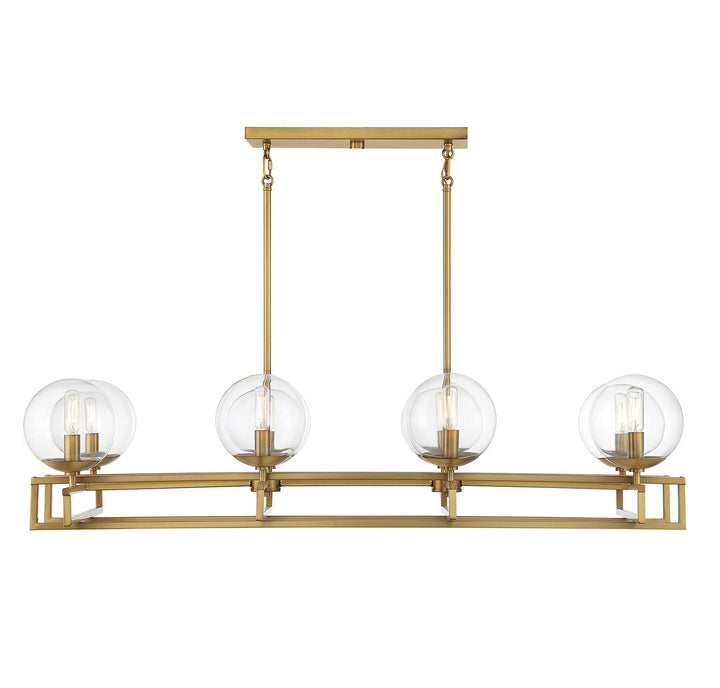 Savoy House Crosby 1-1862-8-322 Chandelier Light - Warm Brass